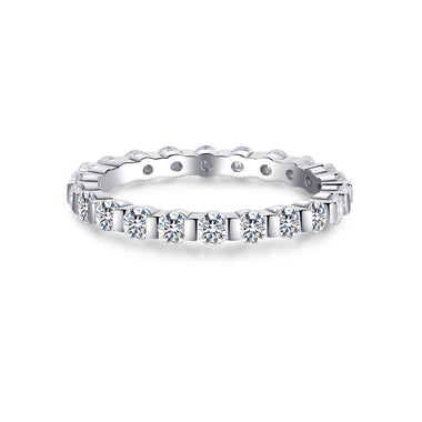 【#12】(Kiki) 925 Sterling Silver Moissanite rings