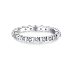 【#12】(Kiki) 925 Sterling Silver Moissanite rings