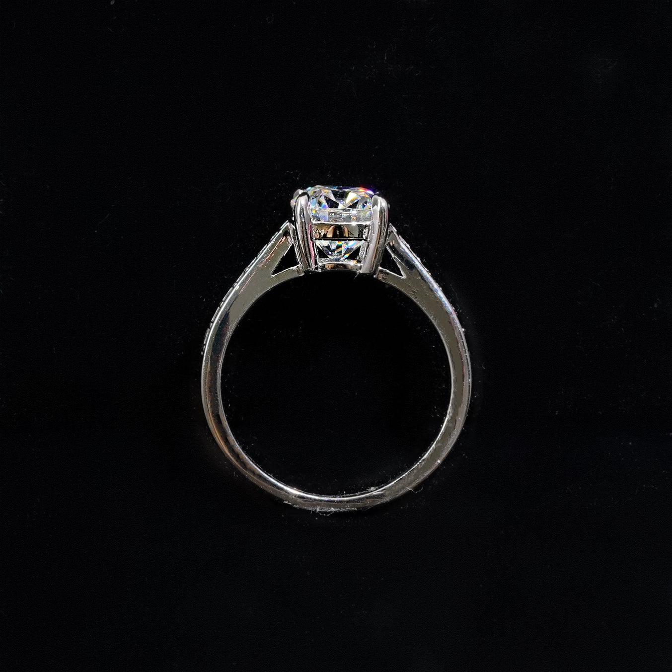 【#58】(Jodie)925 Sterling Silver Moissanite rings