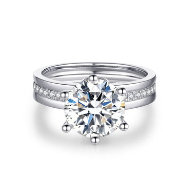 【#15】（Wish）925 Sterling Silver Moissanite rings