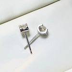 【#33】(Vien earrings)925 Sterling Silver Moissanite rings