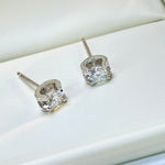 【#33】(Vien earrings)925 Sterling Silver Moissanite rings